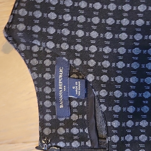 Banana Republic Black Business Dress Size 6 - Picture 3 of 7